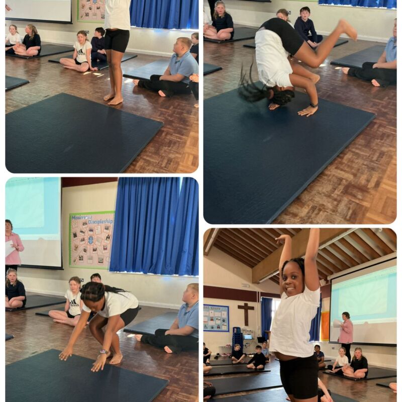 Image for the Tweet beginning: During our PE sessions in