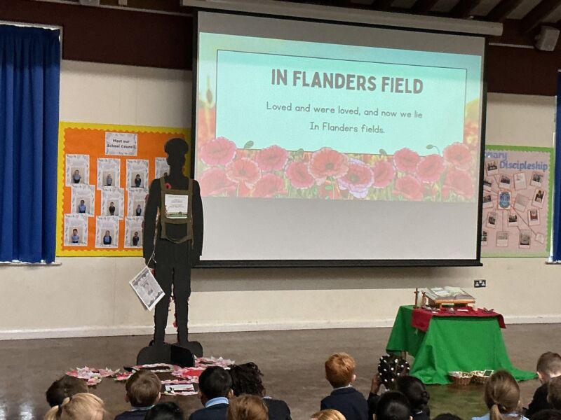 Image for the Tweet beginning: This morning, St Clare's paid