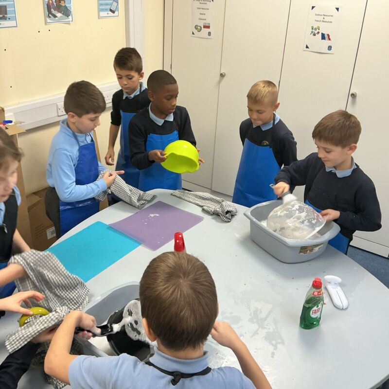 Image for the Tweet beginning: Today was Year 4’s cooking