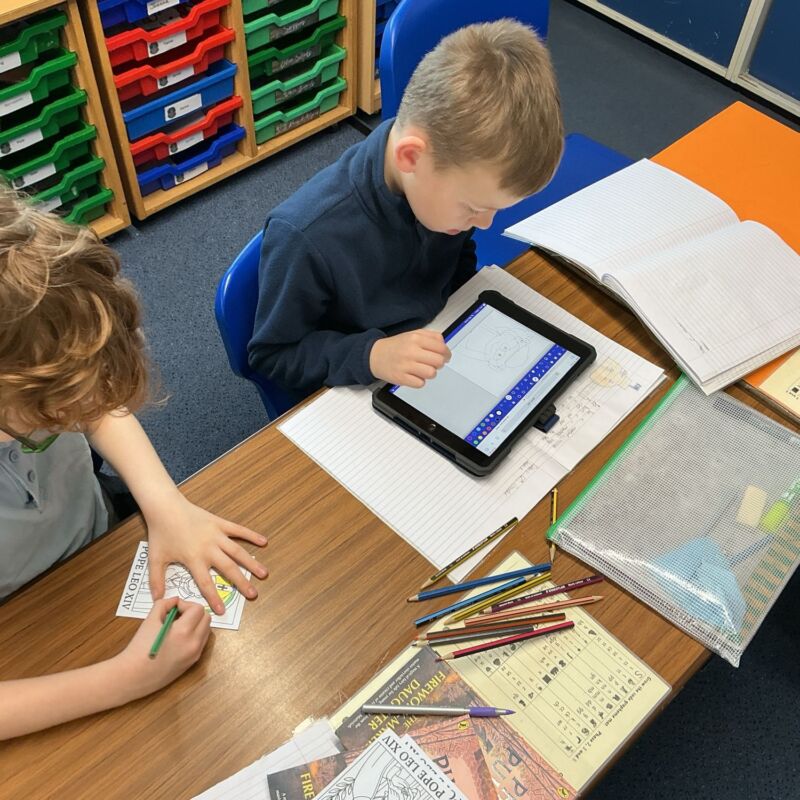 Image for the Tweet beginning: Today Year 4 have created